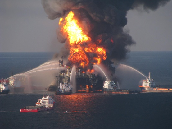 Photo:  Oil disaster in the Gulf of Mexico, 2010